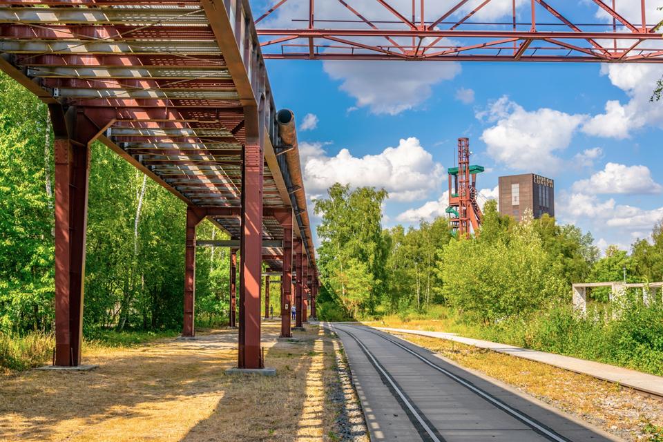 Zeche Zollverein in Essen, Duitsland