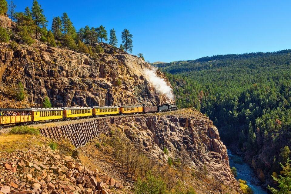 Durango Steam Train Track Amerika