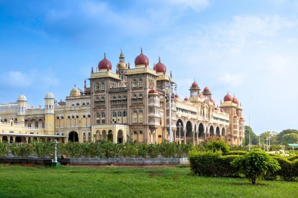 Het paleis van Mysore, India