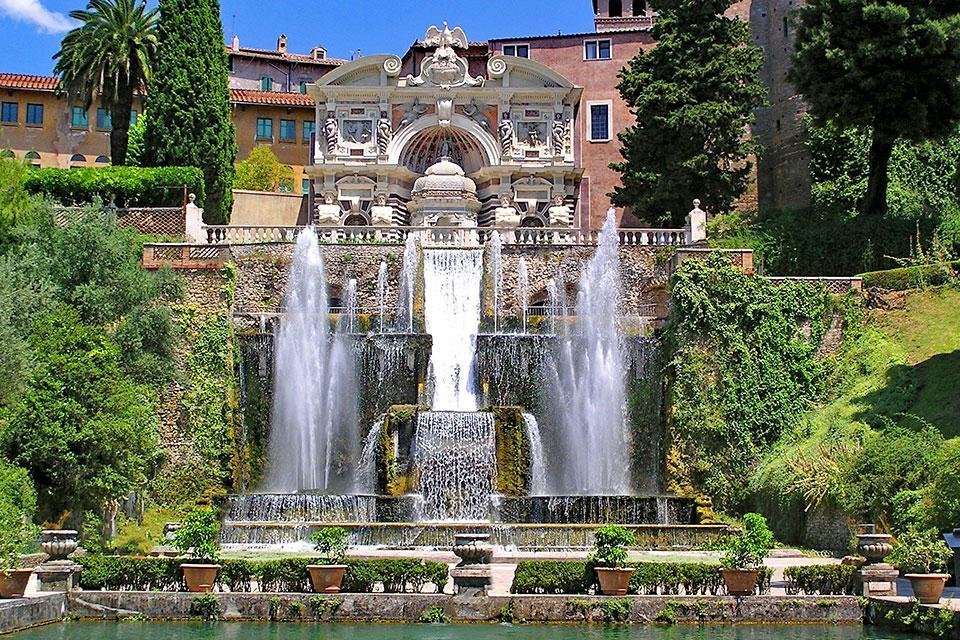 Villa d'Este Tivoli Lazio Italië