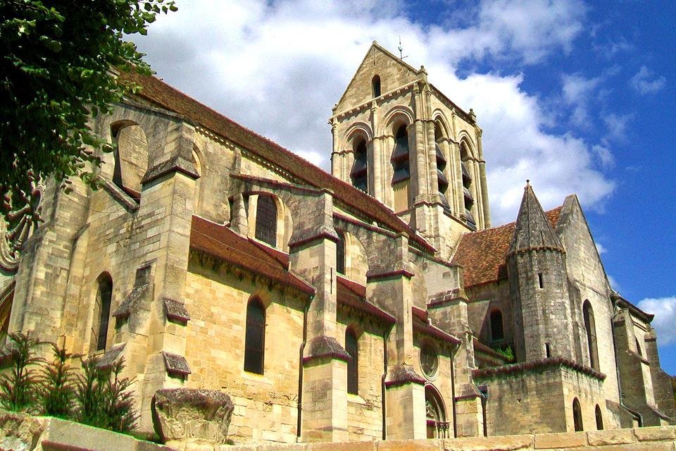 Eglise Notre-Dame d'Auvers, Auvers-sur-Oise, Frankrijk