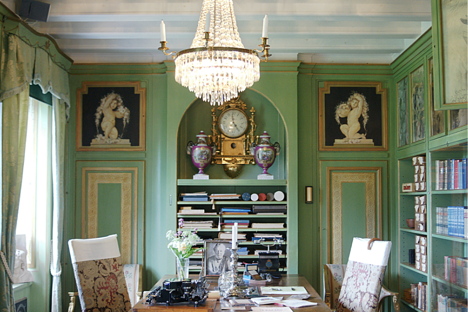 Het landgoed Mårbacka, Sunne, Zweden