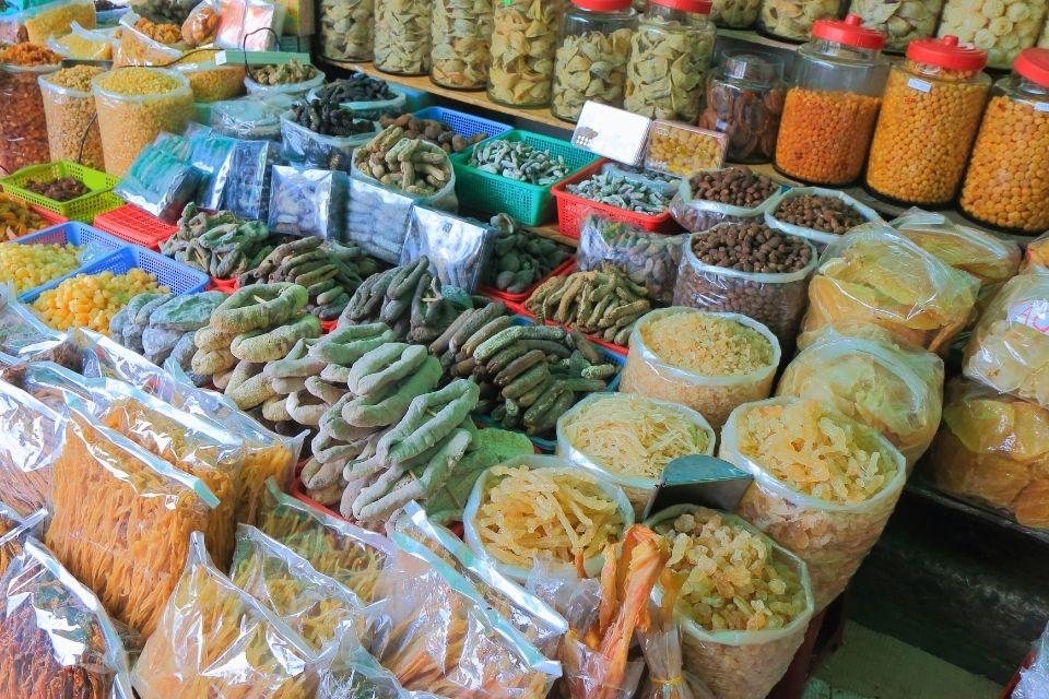 Binh Tay-markt in de Chinese wijk in Ho Chi Minh-Stad Vietnam