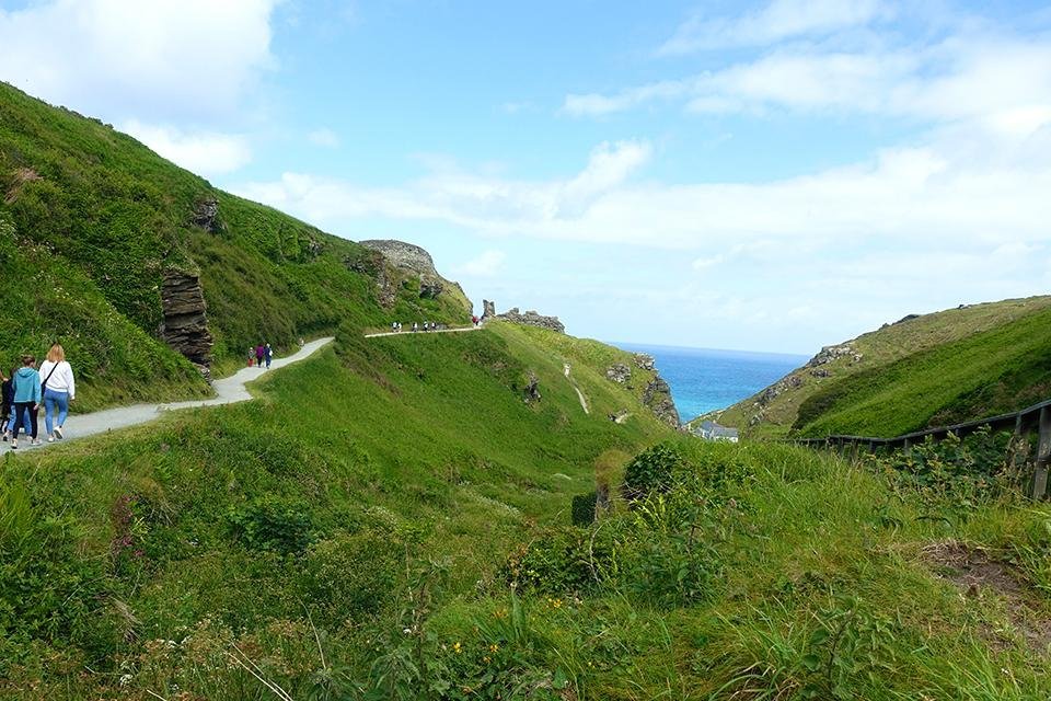  Tintagel Castle Groot-Brittannië