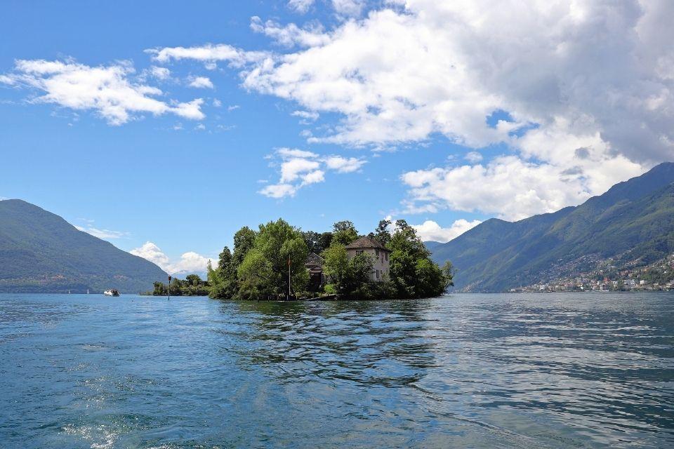 Isole Brissago in het Lago Maggiore, Italië