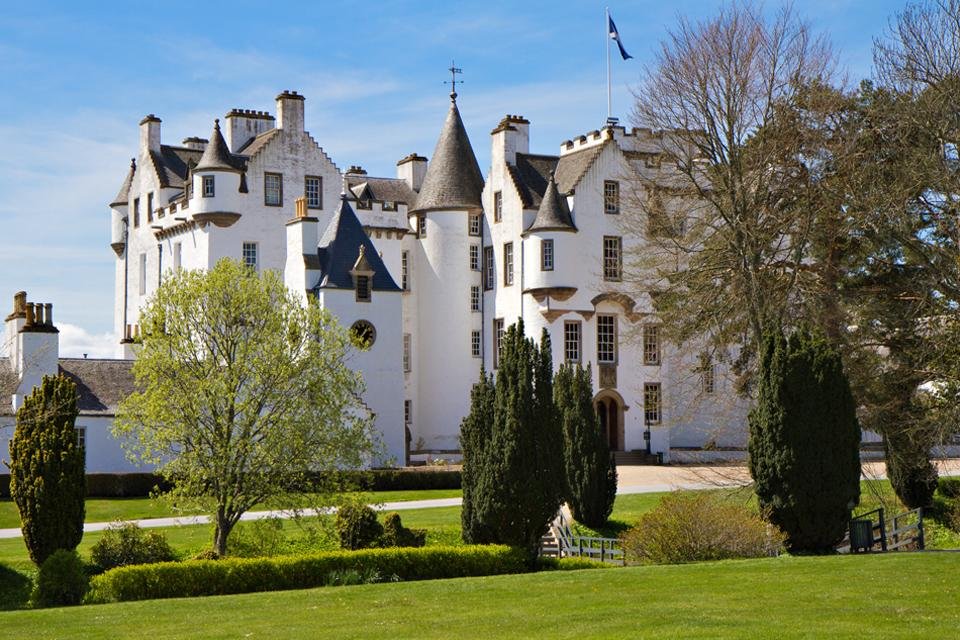 Blair Castle, Schotland, Groot-Brittannië