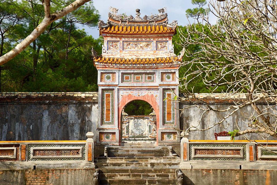 Keizerlijke tombe van Tu Duc, Hué, Vietnam