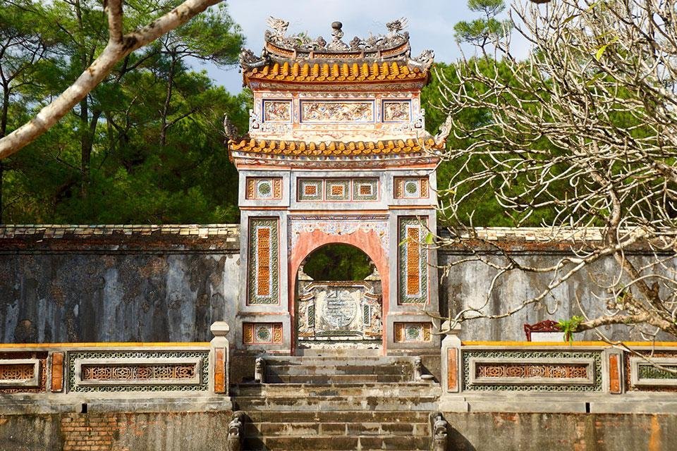 Keizerlijke tombe van Tu Duc, Hué, Vietnam