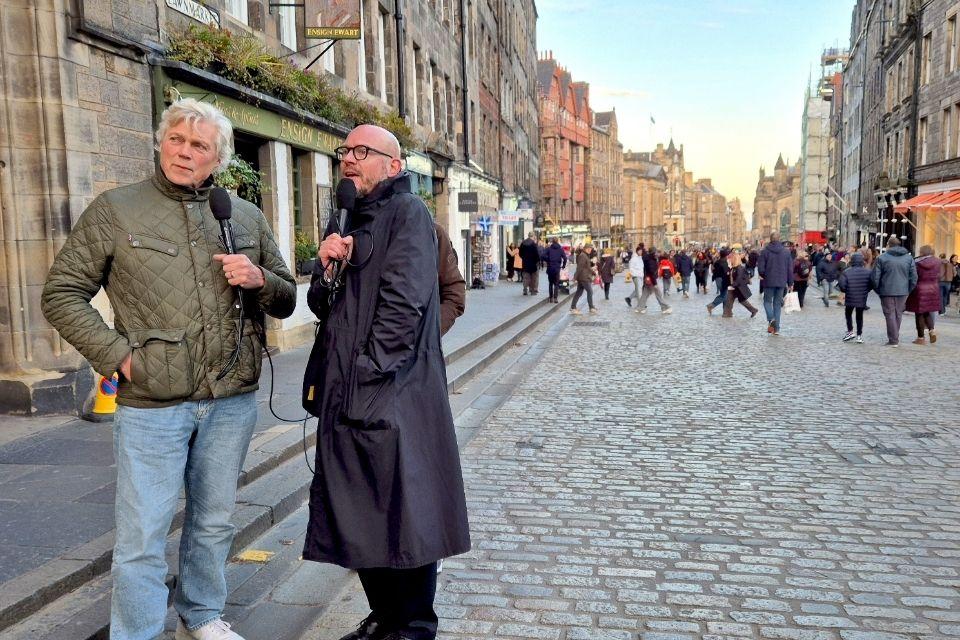 Verborgen Voetsporen van Bonnie Prince Charlie in Edinburgh