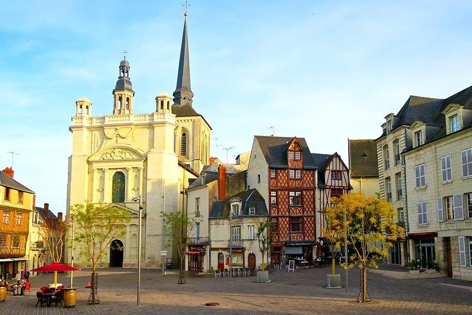 Place Saint-Pierre, Saumur, Loire, Frankrijk