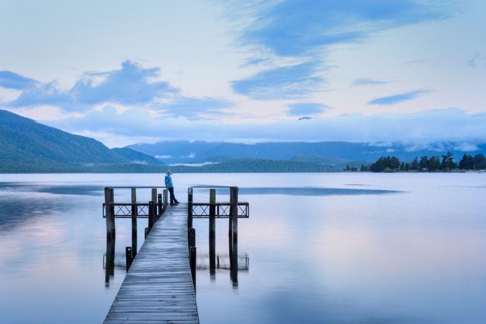 Lake Te Anau, Nieuw-Zeeland