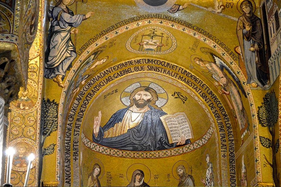 Cappella Palatina, Palermo, Sicilië, Italië