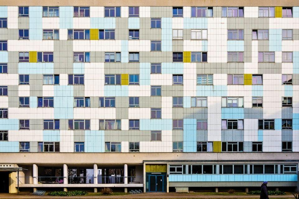 Hansaviertel in Berlijn Ditsland