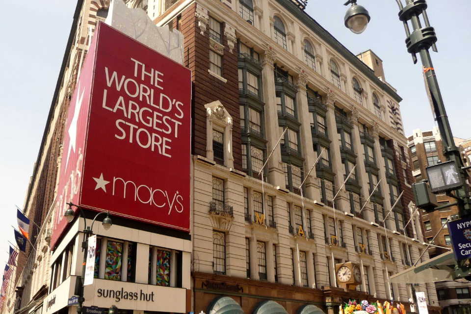 Macy's warenhuis in New York, Amerika