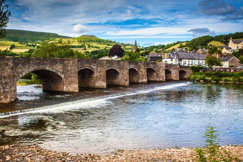 Crickhowell brug in Groot-Brittannië