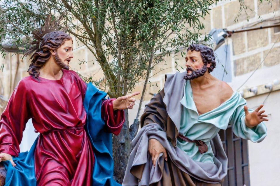 Beelden van de Goede Vrijdag-processie Malta