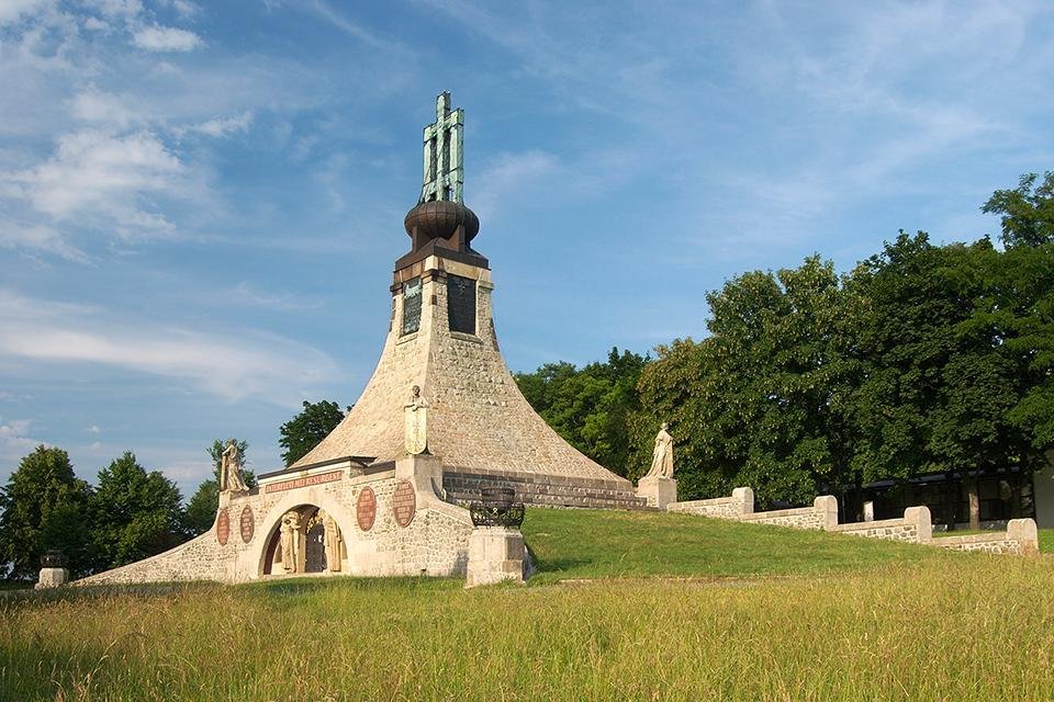 Monument op het slagveld van Austerlitz, Tsjechië