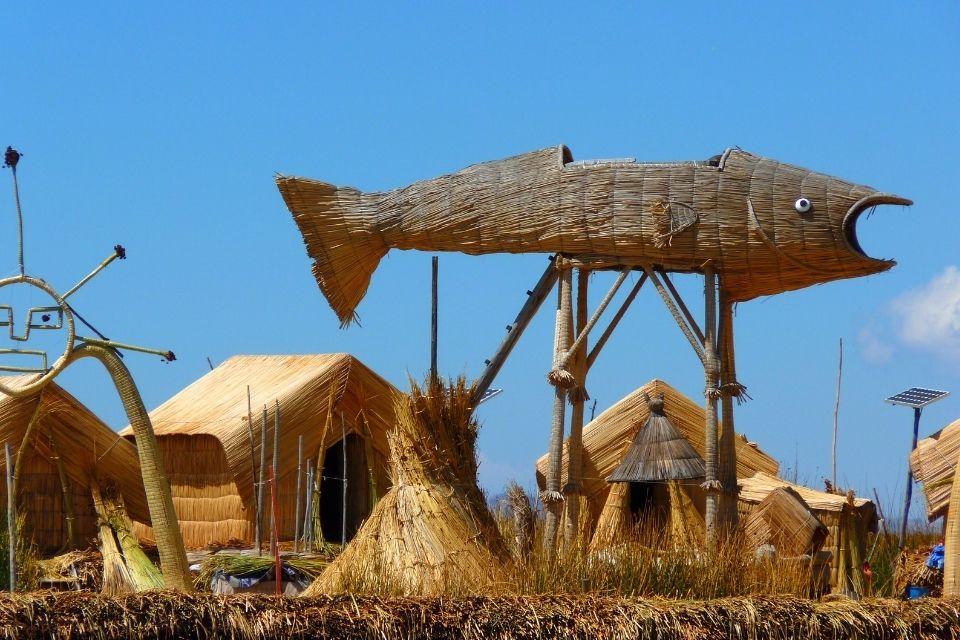 Uros-eilanden in Peru