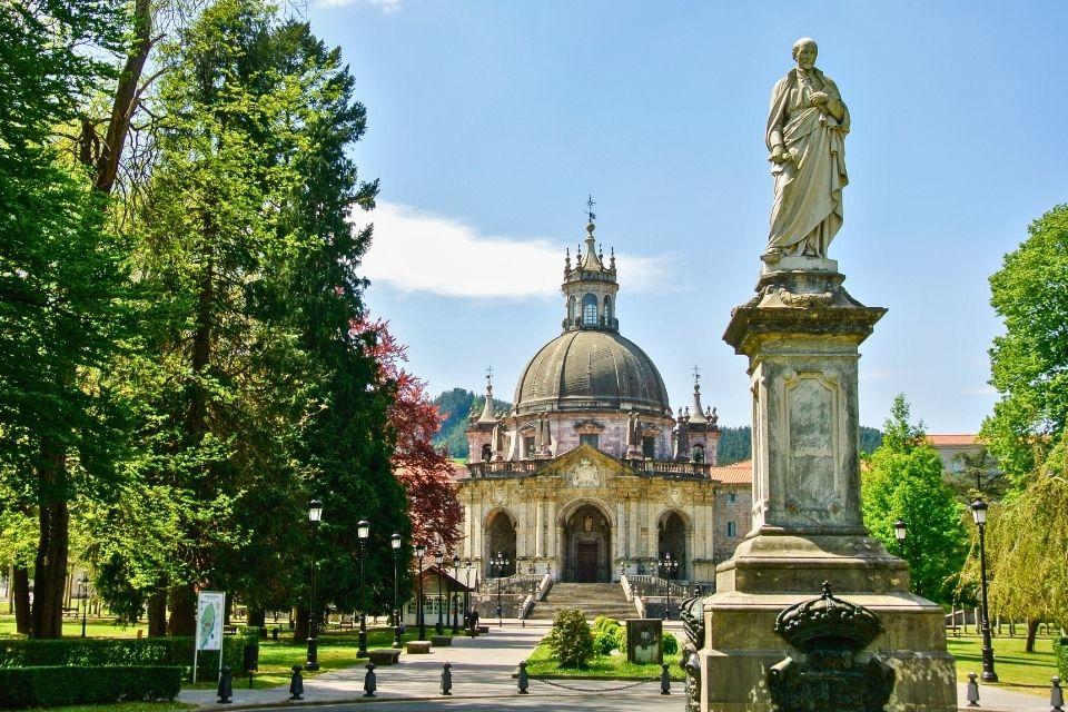 Het heiligdom van Ignatius van Loyola Spanje