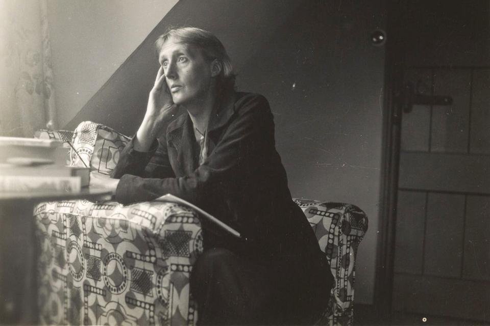 Virginia Woolf van de Bloomsbury Group in Monk's House, Groot-Brittannië
