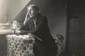 Virginia Woolf van de Bloomsbury Group in Monk's House, Groot-Brittannië