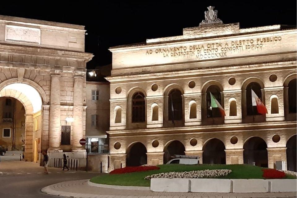 De beroemde Sferisterio in Macerata, Italië