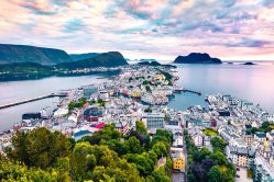 Älesund in Noorwegen Älesund in Noorwegen