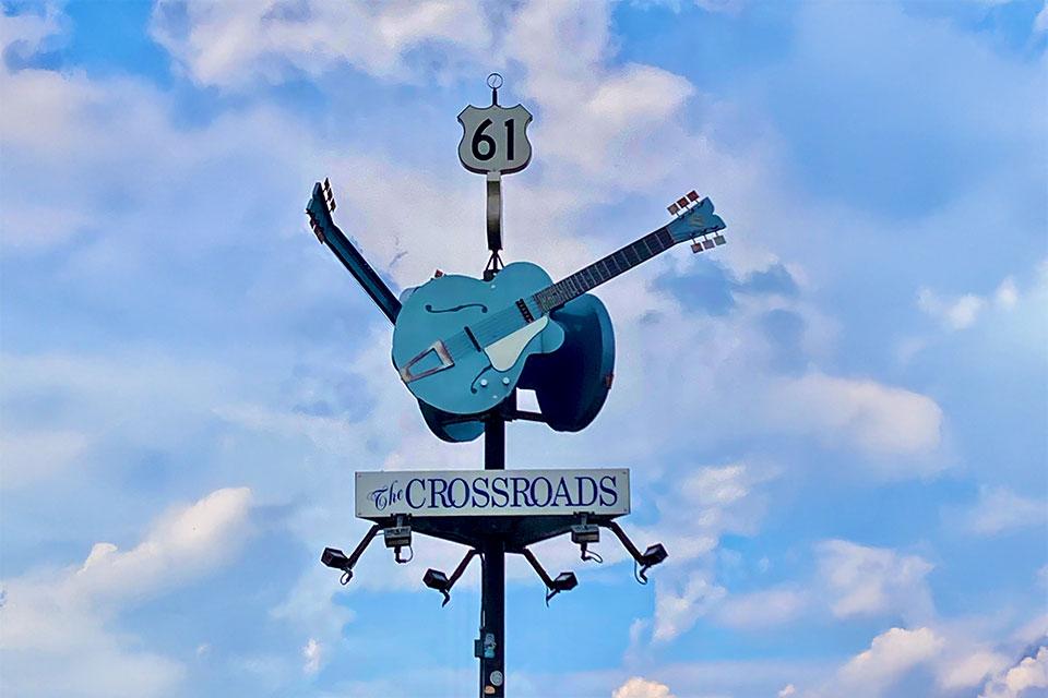 Crossroad's in Clarksdale Amerika