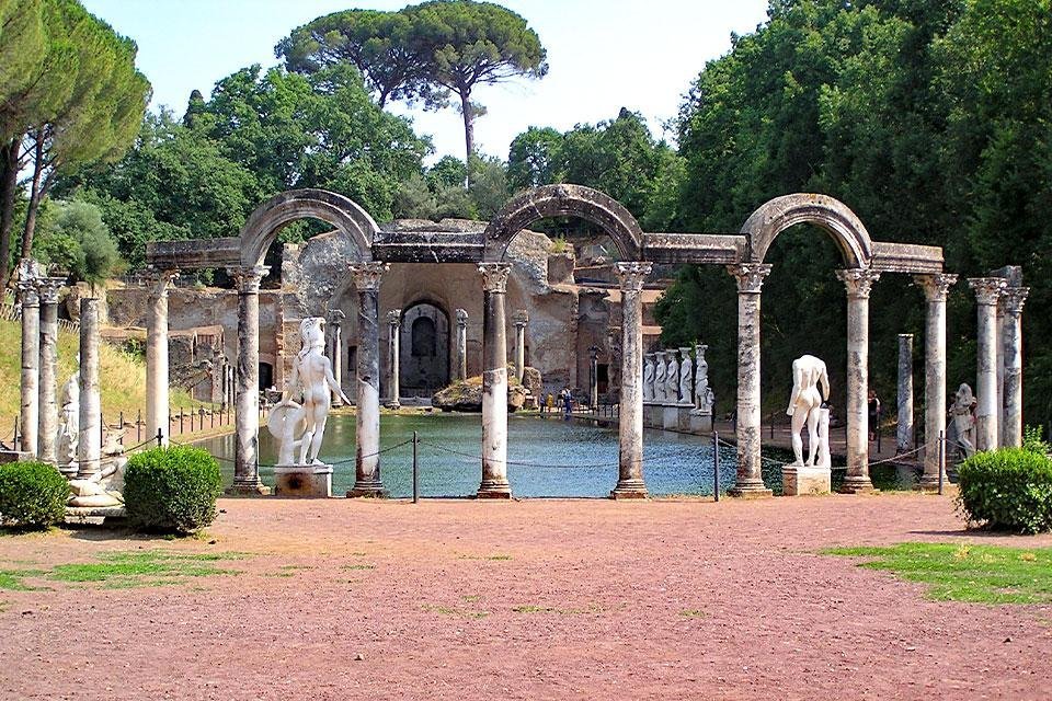 Villa Adriana Tivoli Lazio Italië