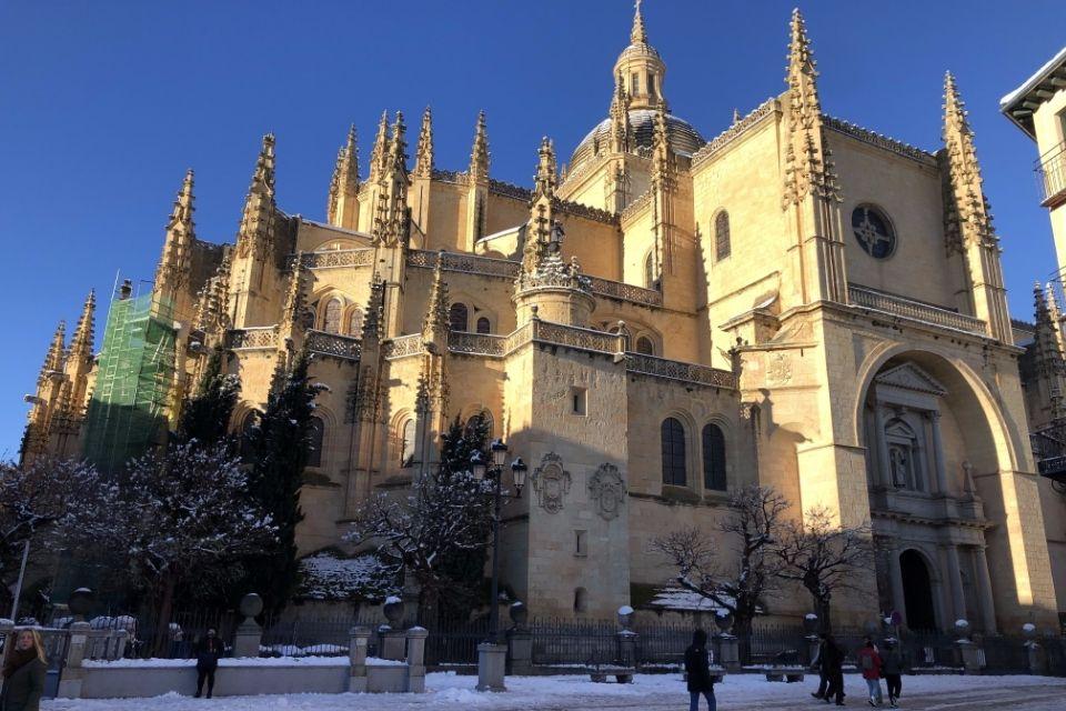 De kathedraal van Segovia