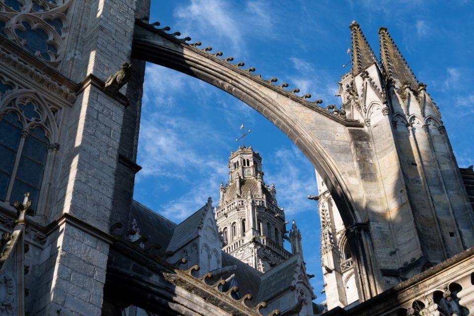 De kathedraal Saint-Gatien in Tours, Frankrijk