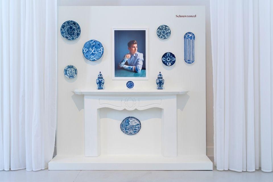 Het interieur van Abby in Kortrijk België