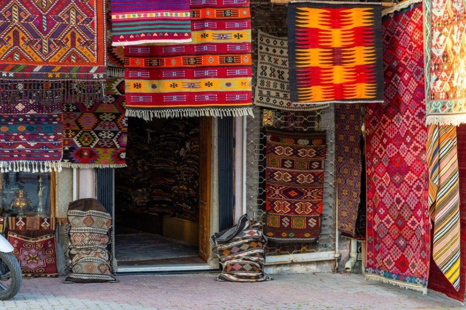 Traditionele tapijten in Bergama, Turkije