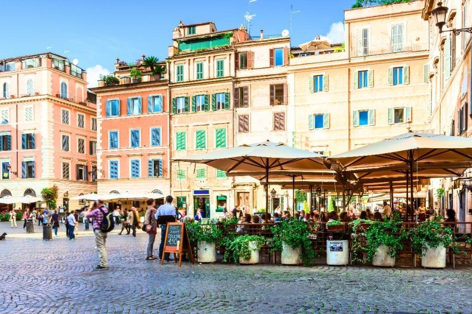 De volkswijk Trastevere, Rome