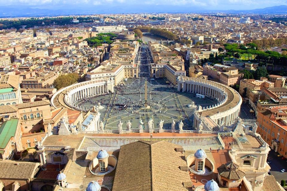 Sint Pieter in Vaticaanstad in Rome, Italië