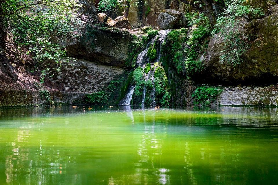 Vlindervallei op Rhodos, Griekenland