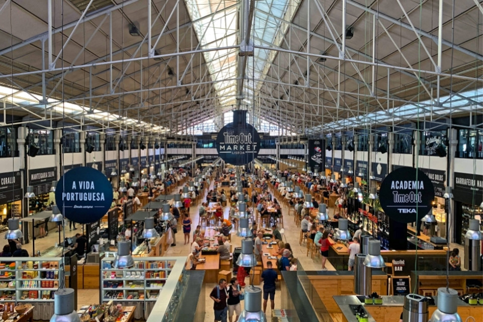Mercado da Ribeira, Lissabon