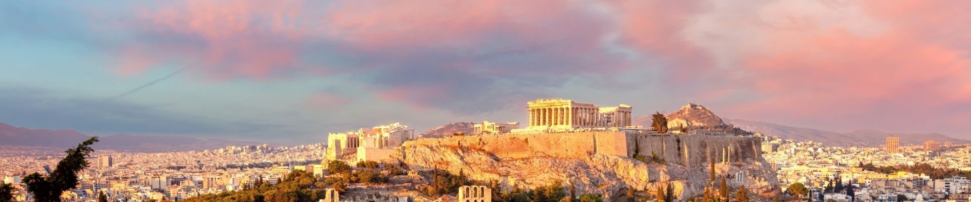 Akropolis in Athene Griekenland
