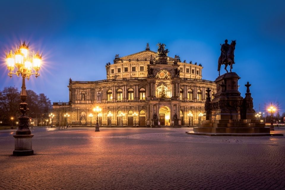 Semperoper in Dresden, Duitsland