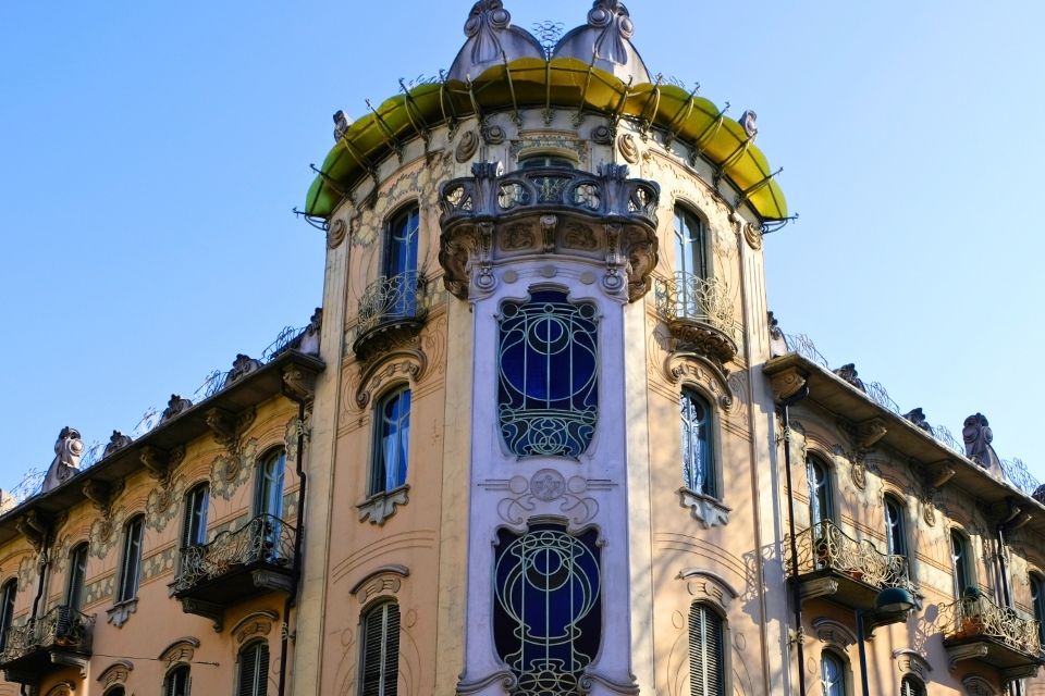 Art nouveau in San Donato, Turijn