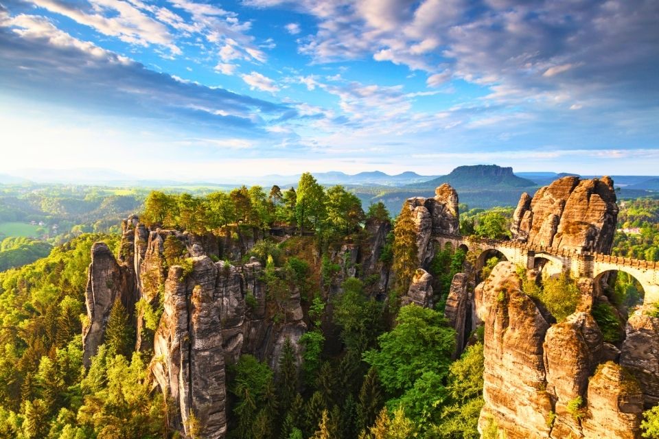 Bastei, Sächsische Schweiz, Duitsland