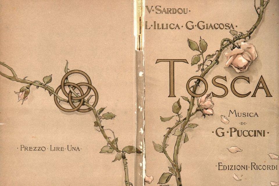 Libretto van de opera Tosca van Puccini