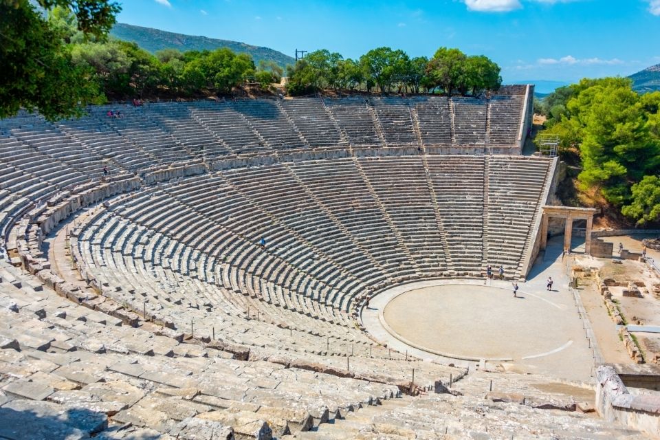 Theater in Epidauros, Griekenland