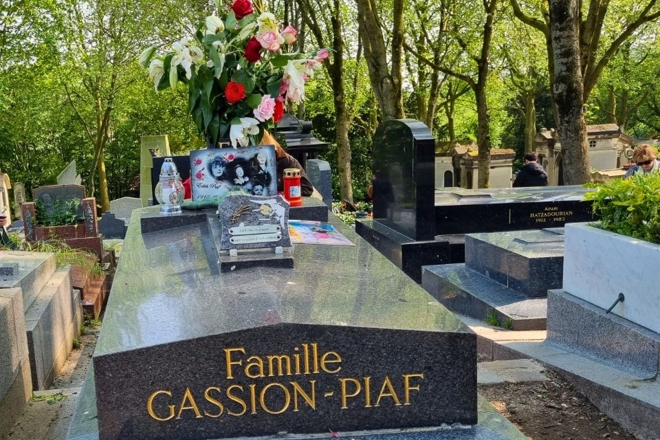 Graf van Édith Piaf, Père-Lachaise, Parijs, Frankrijk