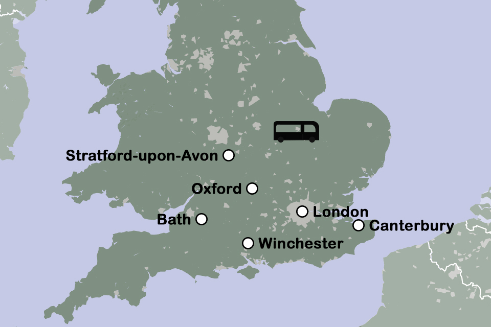 Routekaart Hoogtepunten van de Engelse literatuur