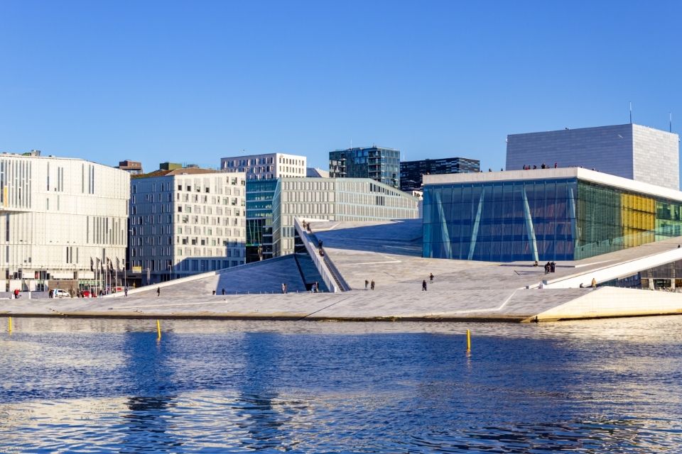 De opera van Oslo, Noorwegen