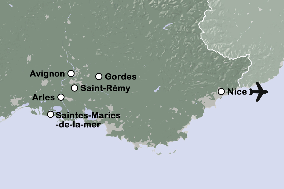 Van Gogh in de Provence - fly drive