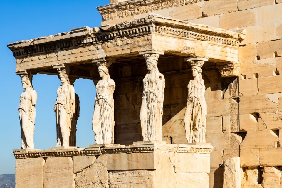 Akropolis in Athene, Griekenland