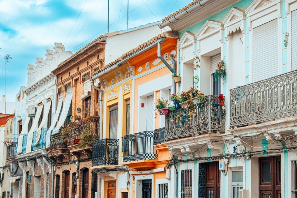 El Cabanyal in Valencia Spanje