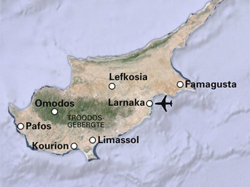 Routekaart Cyprus